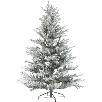 Beliani Künstlicher Weihnachtsbaum Weiß Schneefrost 180cm - Weihnachtsbaum Beliani Künstlicher Weihnachtsbaum Weiß Schneefrost 180cm - Weihnachtsbaum