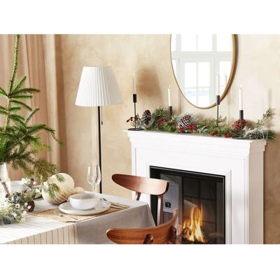 Beliani Weihnachtsgirlande - Grün, Rot, 150cm - Innendekoration Beliani Weihnachtsgirlande - Grün, Rot, 150cm - Innendekoration