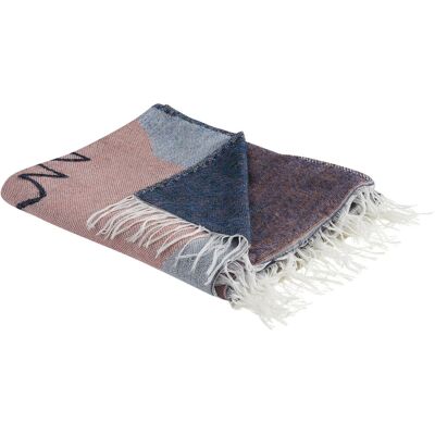 Beliani Decke Bunt Polyester und Acrylmischung 130 x 170 cm Dekoratives Blumenmuster - Decke Beliani Decke Bunt Polyester und Acrylmischung 130 x 170 cm Dekoratives Blumenmuster - Decke
