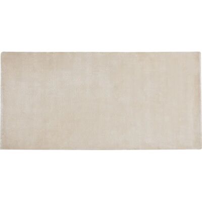 Alfombra de viscosa beige claro Beliani GESI II - Alfombra Alfombra de viscosa beige claro Beliani GESI II - Alfombra
