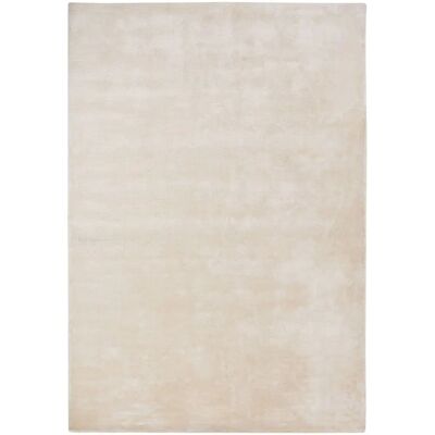 Alfombra de Viscosa Beige Claro - Moderna, 140x200cm Alfombra de Viscosa Beige Claro - Moderna, 140x200cm