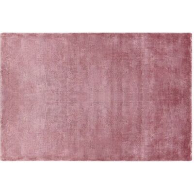 Alfombra de Viscosa Rosa Beliani 140x200cm - Estilo Moderno Alfombra de Viscosa Rosa Beliani 140x200cm - Estilo Moderno