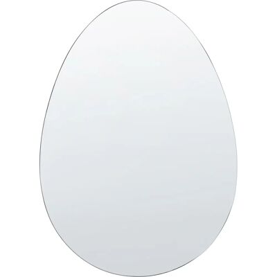 Beliani Wall Mirror MONTRESOR 70x50cm Silver - Wall Mirror Beliani Wall Mirror MONTRESOR 70x50cm Silver - Wall Mirror