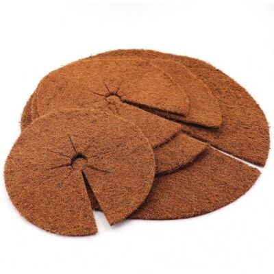 AQUAGART Biodegradable Coconut Mulch Disk - 60cm Plant Cover AQUAGART Biodegradable Coconut Mulch Disk - 60cm Plant Cover