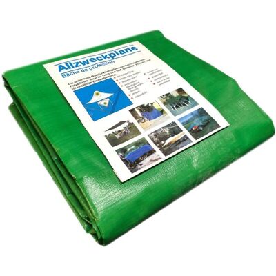 AQUAGART - Schwerer Canvas-Tarps 6x8m - Universeller Schutz AQUAGART - Schwerer Canvas-Tarps 6x8m - Universeller Schutz