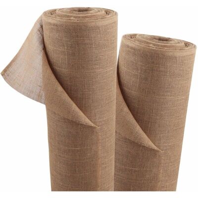 Tela de Yute para Jardín AQUAGART - 45m x 1m, 215 G/M² Tela de Yute para Jardín AQUAGART - 45m x 1m, 215 G/M²