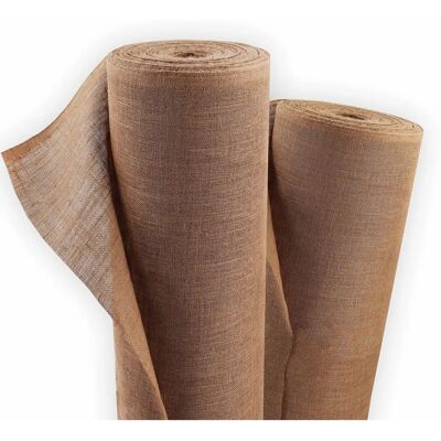 AQUAGART Tessuto di Iuta 10m x 1m - Protezione Piante e Decorazione Garden AQUAGART Tessuto di Iuta 10m x 1m - Protezione Piante e Decorazione Garden