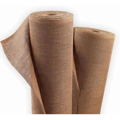 AQUAGART Natürlicher Jutestoff - 80m x 1m Gartenabdeckung AQUAGART Natürlicher Jutestoff - 80m x 1m Gartenabdeckung