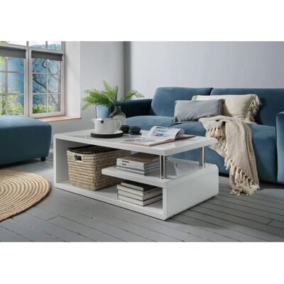 PAROLI - PAROLI - Weiß Hochglanz - Couchtisch PAROLI - PAROLI - Weiß Hochglanz - Couchtisch