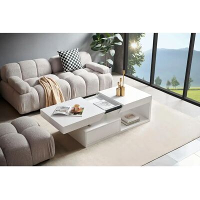 PAROLI Weiß Couchtisch - Tische PAROLI Weiß Couchtisch - Tische