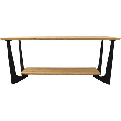 PAROLI Paula Brauner Holz-Couchtisch - Tische PAROLI Paula Brauner Holz-Couchtisch - Tische