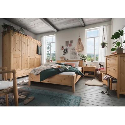 LÜTTENHÜTT - Solvita - 140x200 cm - Massivholz - Bed LÜTTENHÜTT - Solvita - 140x200 cm - Massivholz - Bed