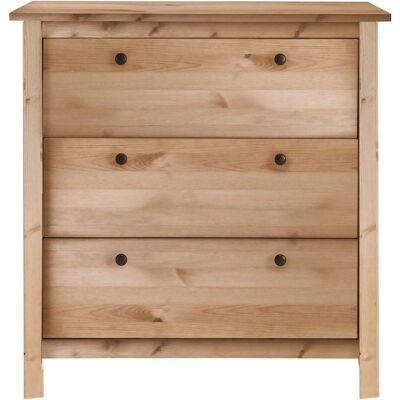 WOHNGLÜCKLICH BY INFANTIL Solvita - Beige - Kiefer - 3-drawer Kommode WOHNGLÜCKLICH BY INFANTIL Solvita - Beige - Kiefer - 3-drawer Kommode