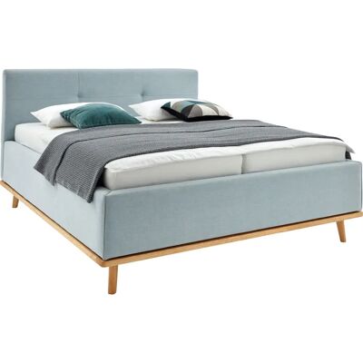 Musterring Delphi blau Stoffbett - Polsterbett Musterring Delphi blau Stoffbett - Polsterbett