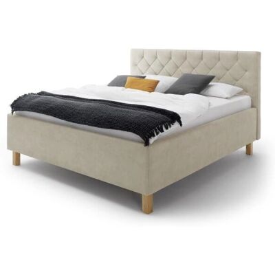 MEISE.MÖBEL San Remo Beige Polsterbett - Bett MEISE.MÖBEL San Remo Beige Polsterbett - Bett