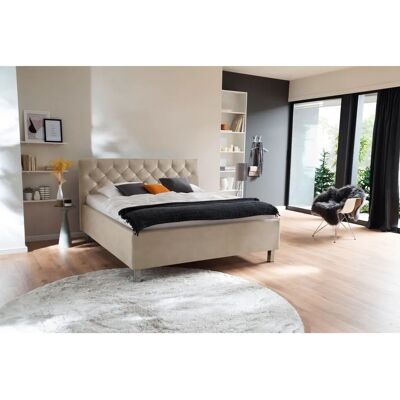 MEISE.MÖBEL San Remo Beige Polsterbett - Bett MEISE.MÖBEL San Remo Beige Polsterbett - Bett