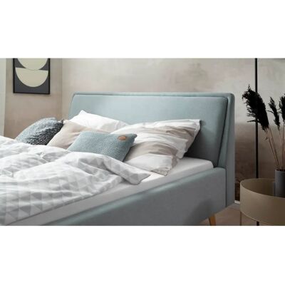 MEISE.MÖBEL Frieda Eiche Blau Polsterbett - Polsterbett MEISE.MÖBEL Frieda Eiche Blau Polsterbett - Polsterbett