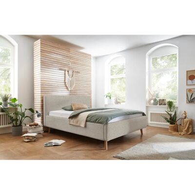 MEISE.MÖBEL Mattis Beige Polsterbett mit Stauraum - Polsterbett MEISE.MÖBEL Mattis Beige Polsterbett mit Stauraum - Polsterbett