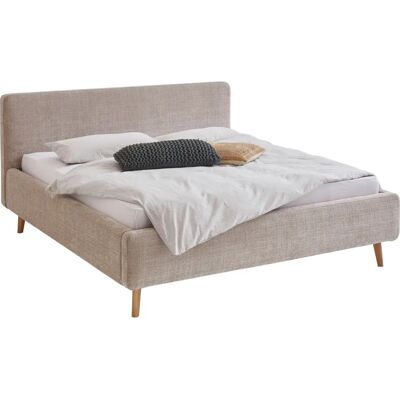 MEISE.MÖBEL Mattis Beige Polsterbett mit Stauraum - Polsterbett MEISE.MÖBEL Mattis Beige Polsterbett mit Stauraum - Polsterbett