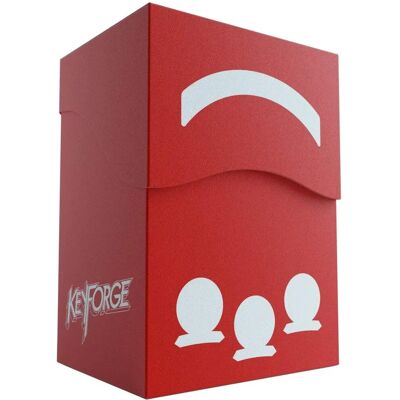 Game Genic Rote Gemini Deckbox - Langlebig, Doppelhüllentauglich Game Genic Rote Gemini Deckbox - Langlebig, Doppelhüllentauglich