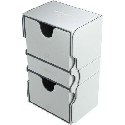 Gamegenic Stronghold Weiße 200 Karten Deckbox - Robust & Anpassbar Gamegenic Stronghold Weiße 200 Karten Deckbox - Robust & Anpassbar
