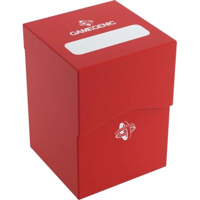Game Genic Rote Deckbox - Langlebiger Kartenhalter für 100 Karten Game Genic Rote Deckbox - Langlebiger Kartenhalter für 100 Karten