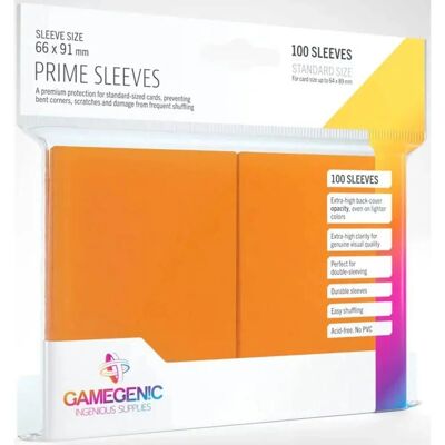 Gamegenic Prime Sleeves - 66x91mm - Kartenschutzhüllen Gamegenic Prime Sleeves - 66x91mm - Kartenschutzhüllen