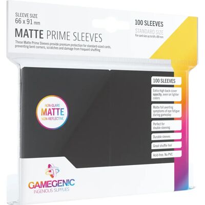 Proteggi carte opachi Gamegenic - Taglia standard Proteggi carte opachi Gamegenic - Taglia standard