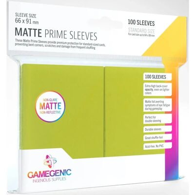 Gamegenic Lime Standard Kartenhüllen - 100 Gamegenic Lime Standard Kartenhüllen - 100