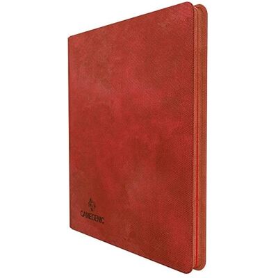 Gamegenic Rotes Hochwertiges Zip Up 24-Pocket-Album - Album Gamegenic Rotes Hochwertiges Zip Up 24-Pocket-Album - Album