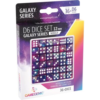 Gamegenic Lila Galaxie Serie Nebula D6 Würfelset - Rollenspiel Zubehör Gamegenic Lila Galaxie Serie Nebula D6 Würfelset - Rollenspiel Zubehör