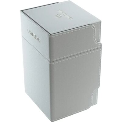 Gamegenic Weiße Watchtower 100-Karten Deckbox mit Drehbarer Kartenhalter Gamegenic Weiße Watchtower 100-Karten Deckbox mit Drehbarer Kartenhalter