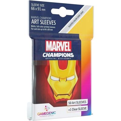 Fantasy Flight Games IRON MAN Kartenhüllen - Marvel Champions Zubehör Fantasy Flight Games IRON MAN Kartenhüllen - Marvel Champions Zubehör
