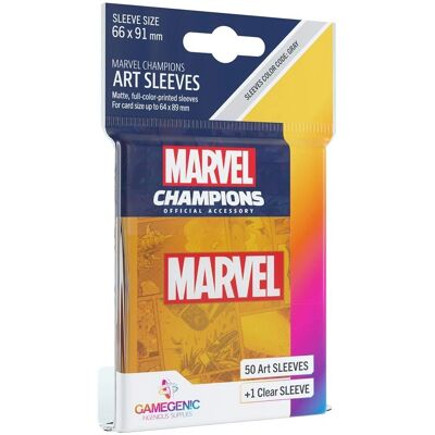 Gamegenic Marvel Champions Kartenschutzhüllen - Orange Gamegenic Marvel Champions Kartenschutzhüllen - Orange