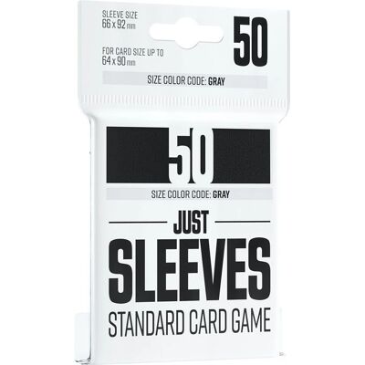 Gamegenic Schwarze Standard-Kartenschutzhüllen - 50 Stk Gamegenic Schwarze Standard-Kartenschutzhüllen - 50 Stk