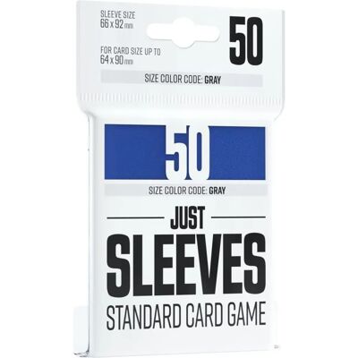 Gamegenic Blaue Standard Kartenspiel-Hüllen - 50 Stück - Schutz für TCG & Brettspiele Gamegenic Blaue Standard Kartenspiel-Hüllen - 50 Stück - Schutz für TCG & Brettspiele