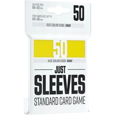 Gamegenic Gelbe Spielkartenhüllen - Standardgröße - 50 Stück - Schutz Gamegenic Gelbe Spielkartenhüllen - Standardgröße - 50 Stück - Schutz