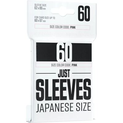 Gamegenic Schwarze Japanische Kartenschutzhüllen - 60 Stück Gamegenic Schwarze Japanische Kartenschutzhüllen - 60 Stück
