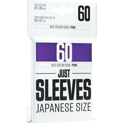 Gamegenic GGX10018ML Lila Japanische Kartenschutzhüllen - 60 Stück Gamegenic GGX10018ML Lila Japanische Kartenschutzhüllen - 60 Stück