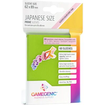Gamegenic Lime Prime Japanische Kartensleeves Gamegenic Lime Prime Japanische Kartensleeves
