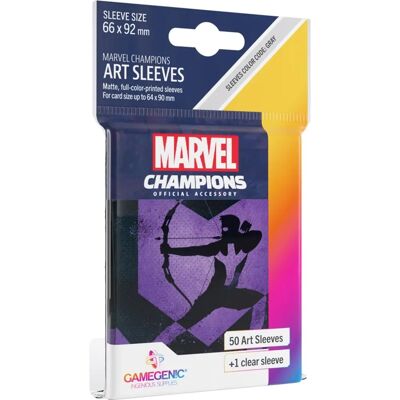 Gamegenic Hawkeye Kartenhüllen - Marvel Champions 66x92 Mm Transparent Gamegenic Hawkeye Kartenhüllen - Marvel Champions 66x92 Mm Transparent