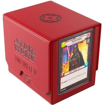 Gamegenic Star Wars: Unlimited Deck Pod - Rot - Offiziell lizenziert Gamegenic Star Wars: Unlimited Deck Pod - Rot - Offiziell lizenziert
