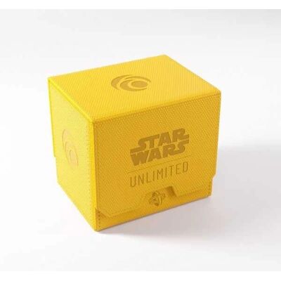 Gamegenic Star Wars Unlimited Deck Box Gelb - Kartenbox & Organizer Gamegenic Star Wars Unlimited Deck Box Gelb - Kartenbox & Organizer