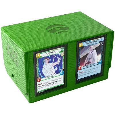 Gamegenic Star Wars: Unlimited Doppel-Deck-Behälter - Grün - Kartonbox Gamegenic Star Wars: Unlimited Doppel-Deck-Behälter - Grün - Kartonbox