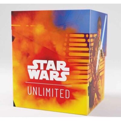 Gamegenic Star Wars Unlimited Soft Crate - Luke/Vader - Kartenbox Gamegenic Star Wars Unlimited Soft Crate - Luke/Vader - Kartenbox