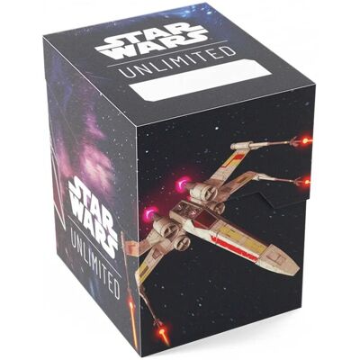 Gamegenic Star Wars: Unlimited Soft Crate - X-Wing/TIE Fighter Deck Box Gamegenic Star Wars: Unlimited Soft Crate - X-Wing/TIE Fighter Deck Box