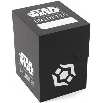 Gamegenic Star Wars: Unlimited Soft Crate - Scatola per Carte Nera/Bianca Gamegenic Star Wars: Unlimited Soft Crate - Scatola per Carte Nera/Bianca