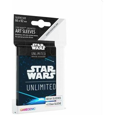 Gamegenic Star Wars: Unlimited Art Sleeves Space Blue - Spielkartenschutzhüllen Gamegenic Star Wars: Unlimited Art Sleeves Space Blue - Spielkartenschutzhüllen