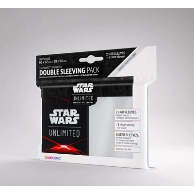 Asmodee Star Wars Legion Deck Hülle - Kartenschutzhüllen, Space Red, Doppelpack Asmodee Star Wars Legion Deck Hülle - Kartenschutzhüllen, Space Red, Doppelpack