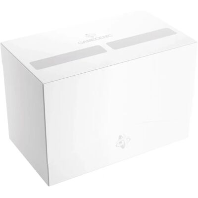 Boîte de rangement double deck Gamegenic blanche - Jusqu'à 200 cartes Boîte de rangement double deck Gamegenic blanche - Jusqu'à 200 cartes